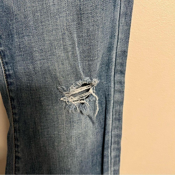 American Eagle Size‎ 4S Original Boot Stretch Distressed Jeans - Picture 3 of 12